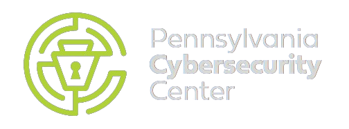 PA Cybersecurity logo - green and white