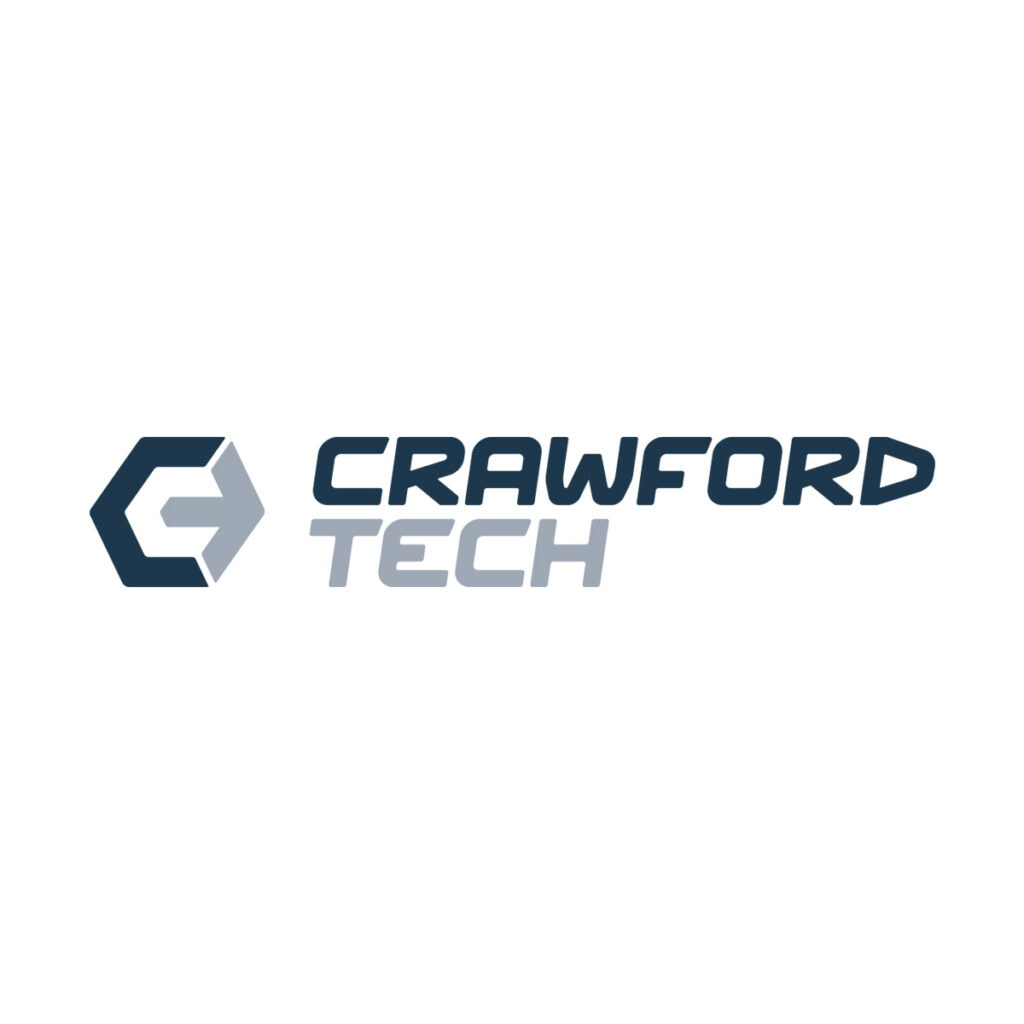 Crawford Tech logo - navy and grey