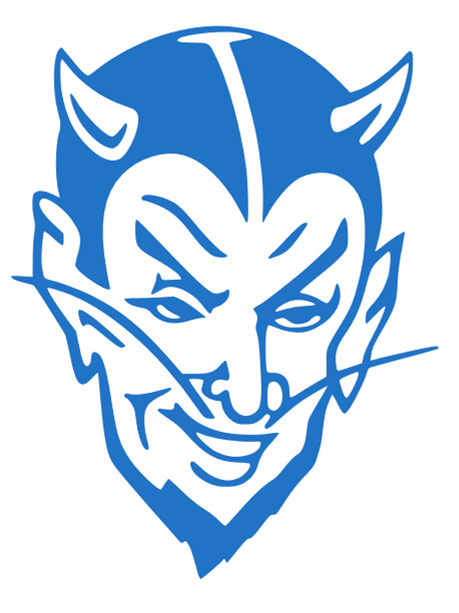 Blue devil icon