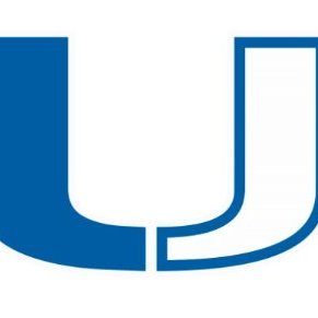 University logo - blue and white